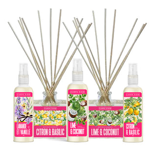 Ensemble de Parfums et Diffuseurs Signature