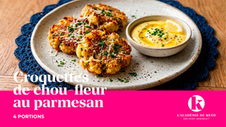 Croquettes de chou-fleur au parmesan