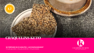 Craquelins Keto