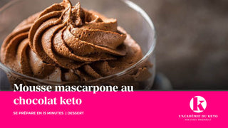 MOUSSE MASCARPONE AU CHOCOLAT