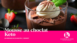 Mousse au chocolat keto