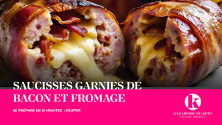 SAUCISSES GARNIES BACON FROMAGE