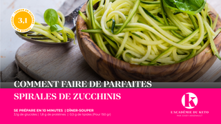 Comment faire de parfaites spirales de zucchinis (courgettes)!