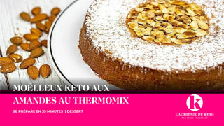 MOËLLEUX KETO AUX AMANDES AU THERMOMIX