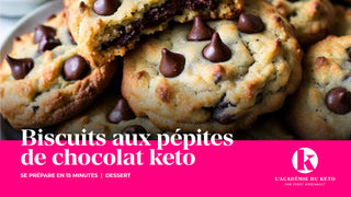 Biscuits aux pépites de chocolat keto