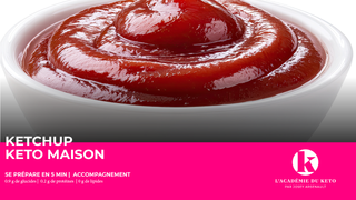 Ketchup Keto maison