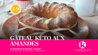 Gâteau Keto aux amandes