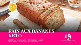 Pain aux bananes Keto