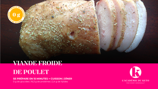 Viande froide de poulet