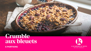 Crumble aux bleuets